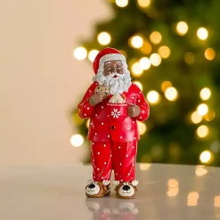 New Jolly Santa in Pajamas Decoration Christmas Decorations