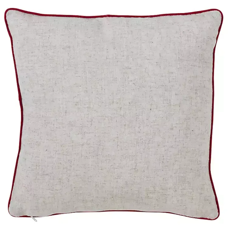 Sale Jolly Snowman Christmas Pillow Pillows