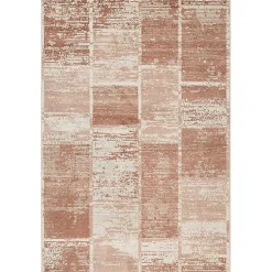 Kirklands Home Area Rugs|Jordan Aly Sand Modern Area Rug, 6x9 Red