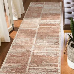Kirklands Home Area Rugs|Jordan Aly Sand Modern Runner, 2x10 Red