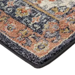 Kirklands Home Area Rugs|Jordan Bea Navy Blue Area Rug, 6x9