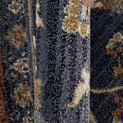 Kirklands Home Area Rugs|Jordan Bea Navy Blue Area Rug, 6x9