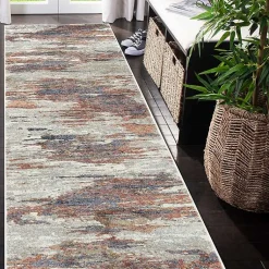 Kirklands Home Area Rugs|Jordan Delia Beige Runner, 2x10 Multi