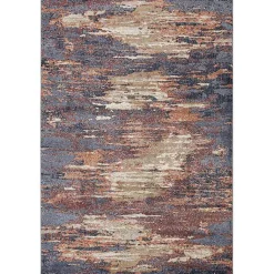 Kirklands Home Area Rugs|Jordan Delia Rust Area Rug, 5x7