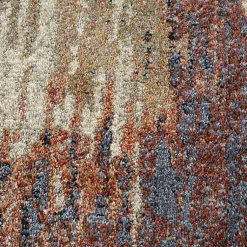 Kirklands Home Area Rugs|Jordan Delia Rust Area Rug, 5x7