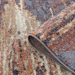 Kirklands Home Area Rugs|Jordan Delia Rust Area Rug, 6x9 Multi