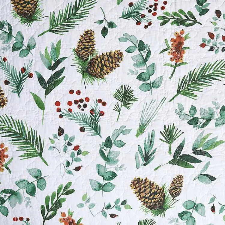 Kirklands Home Quilts|Jovie Pinecone 3-pc. King Quilt Set