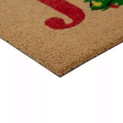 Clearance Joy Christmas Tree Coir Doormat Outdoor Christmas Decorations
