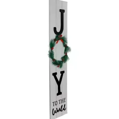Outlet Joy to the World Wreath Christmas Porch Board Outdoor Christmas Decorations