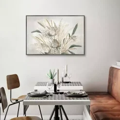 Kirklands Home Canvas Art|Juno Framed Canvas Art Print Tan