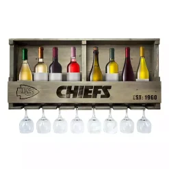 Kirklands Home Shelves|Kansas City Chiefs Reclaimed Wood Bar Shelf Gray