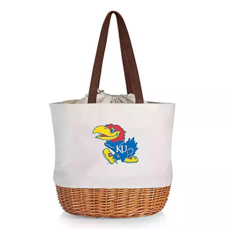 Kirklands Home Serving & Entertaining|Kansas Jayhawks Canvas Tote Bag
