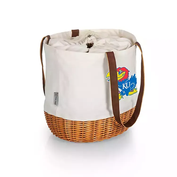 Kirklands Home Serving & Entertaining|Kansas Jayhawks Canvas Tote Bag