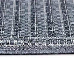 Kirklands Home Area Rugs|Kaya Navy Gradient Indoor/Outdoor Area Rug, 6x9 Blue