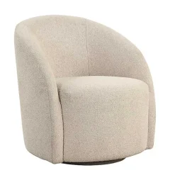 Kirklands Home Accent Chairs|Khaki Boucle Danielle Accent Chair Tan