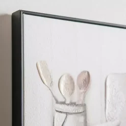 Kirklands Home Canvas Art|Kitchen Counter Framed Canvas Art Print