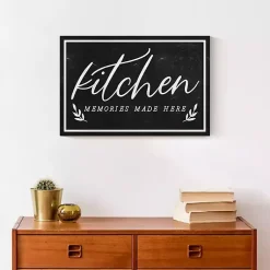 Kirklands Home Wall Quotes & Signs|Kitchen Memories Canvas Wall Plaque