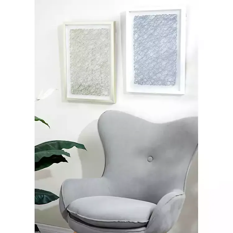 Kirklands Home Framed Art|Knotted String 2-pc. Shadow Box Set