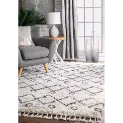 Kirklands Home Area Rugs|Kristi Shag Transitional Area Rug, 5x7