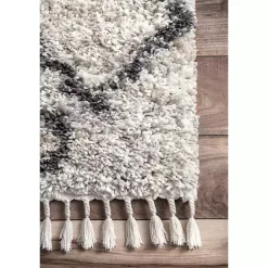 Kirklands Home Area Rugs|Kristi Shag Transitional Area Rug, 5x7