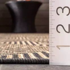 Kirklands Home Area Rugs|Kylie Gray Modern Abstract Outdoor Rug, 5x8