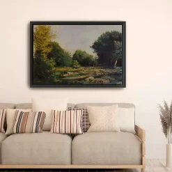 Kirklands Home Canvas Art|La Clairiere Framed Canvas Art Print, 32x48