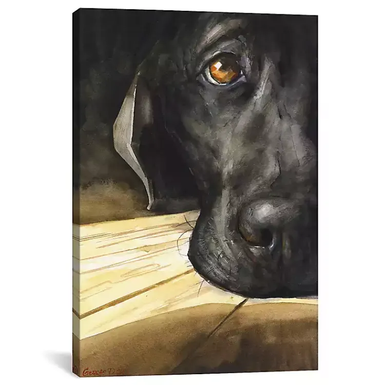 Kirklands Home Canvas Art|Labrador Giclee Canvas Art Print