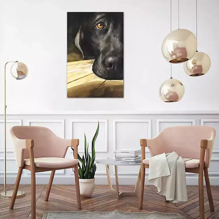 Kirklands Home Canvas Art|Labrador Giclee Canvas Art Print