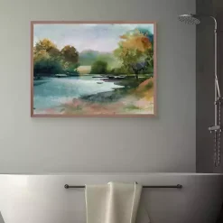 Kirklands Home Canvas Art|Lacu II Framed Canvas Art Print