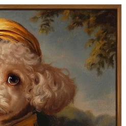 Kirklands Home Canvas Art|Lady Rosaline Ruffleton Framed Art Print Multi