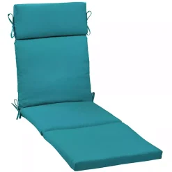 Kirklands Home Outdoor Cushions & Pillows|Lake Leala Outdoor Chaise Cushion Blue