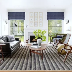 Kirklands Home Area Rugs|Lake Striped Emily Henderson x RugsUSA Rug, 4x6