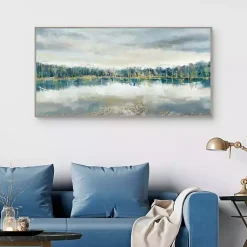 Kirklands Home Canvas Art|Lakeside Luxe Framed Canvas Art Print
