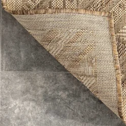 Kirklands Home Outdoor Rugs|Landy Aztec Outdoor Rug, 5x8 Tan