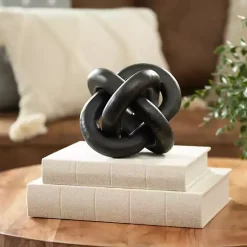 Sale Large Beige Linen Book Box Baskets & Boxes