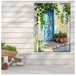Kirklands Home Outdoor Wall Decor|Late Day Shadows Outdoor Canvas Art Print
