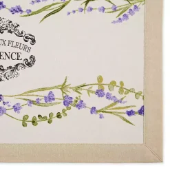 Kirklands Home Table Linens|Lavender Garland Cotton Placemats, Set of 4