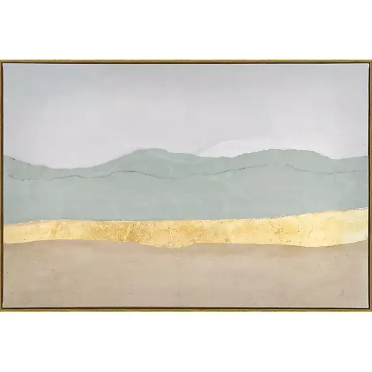 Kirklands Home Canvas Art|Layers Framed Canvas Art Print