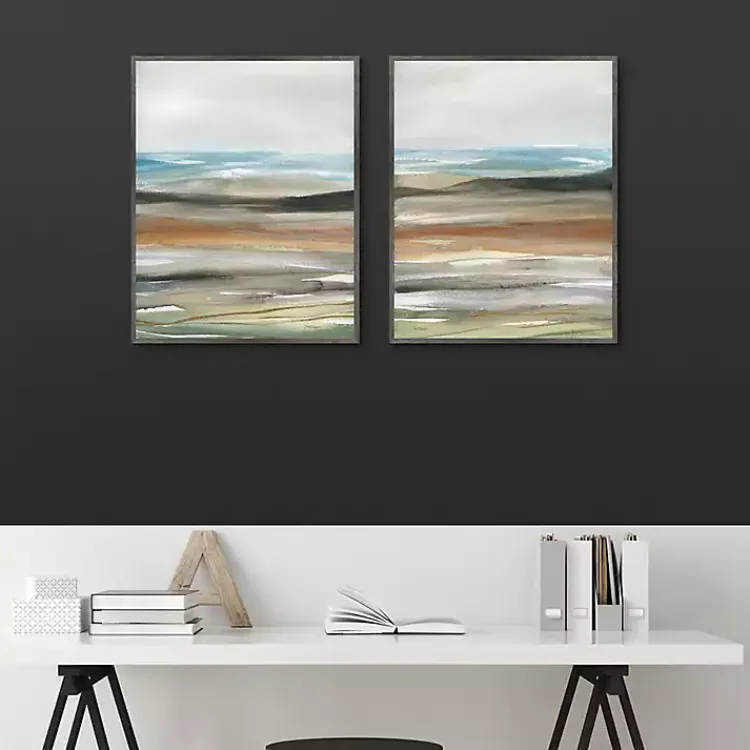 Kirklands Home Canvas Art|Layers of Nature Framed Canvas Art Prints Multi