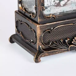 LED Cardinals on Birdhouse Christmas Water Globe Christmas Decorations