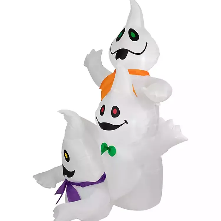New LED Ghost Trio Outdoor Inflatable Halloween