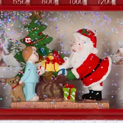 LED Holiday Radio Water Globe Christmas Decorations