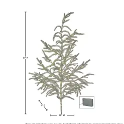 Clearance LED Natural Touch Norfolk Pine Spray Christmas Arrangements & Garland