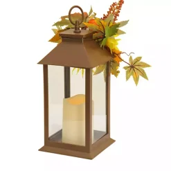 Discount LED Sunflower and Pumpkin Lantern Fall