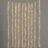 Discount LED Warm White Christmas Curtain String Lights Christmas Decorations