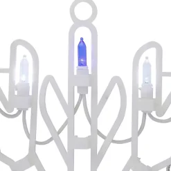 Hot LED and Blue Snowflake Decoration, 16 in. Christmas Art & Wall Decor