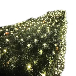 LED White Purple & Orange Light Net Halloween