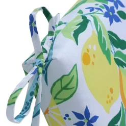 Kirklands Home Outdoor Cushions & Pillows|Lemon Vines Chaise Cushion