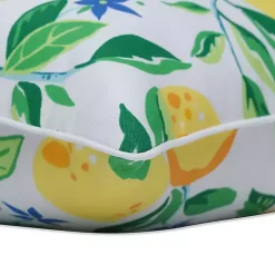 Kirklands Home Outdoor Cushions & Pillows|Lemon Vines Outdoor Throw Pillows, Set of 2