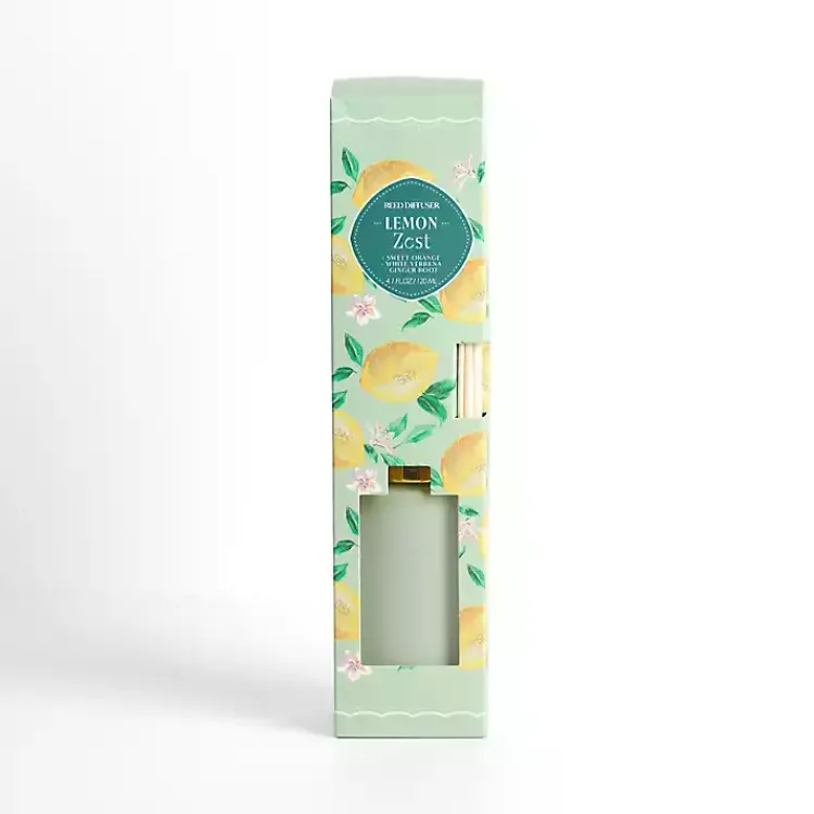 Outlet Lemon Zest Diffuser Set Home Fragrance